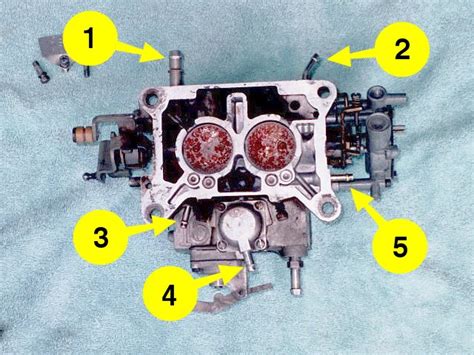discharge vents and <b>ports</b> to creat a unique situation within each model. . Motorcraft 2150 carburetor vacuum ports